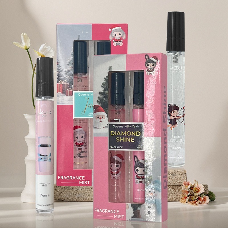Perfume Fragrance Gift Set - Coffret Cadeau Parfum Femme 10ml*2 Eau