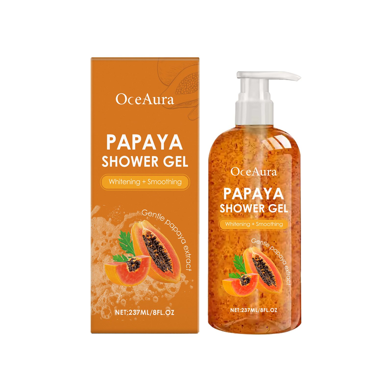 Perfume Fragrance Body Lotion - OCEAURA Gel Douche Parfumé Embellisseur de