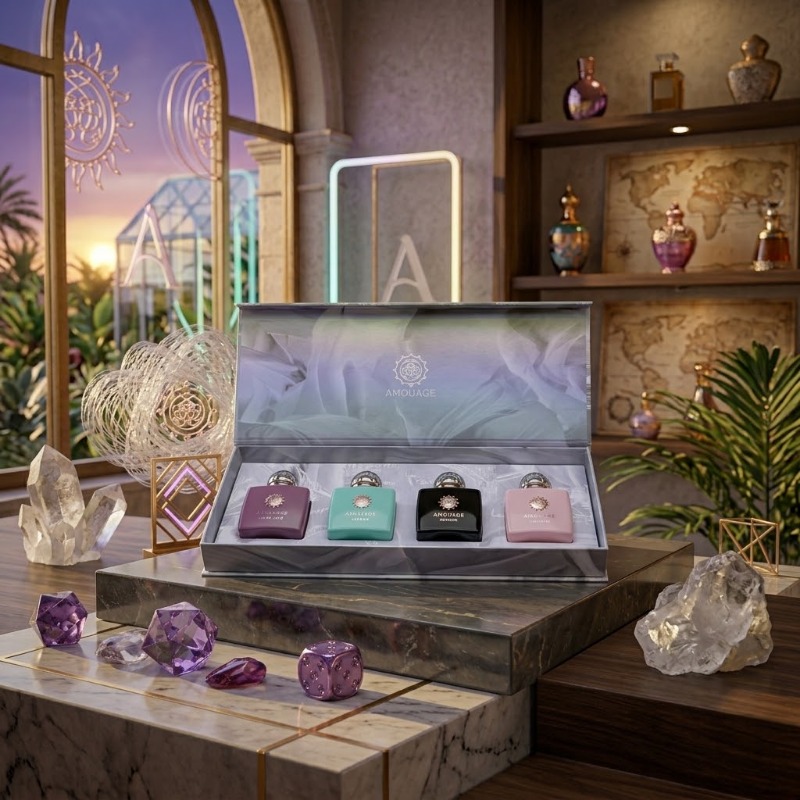 Coffret cadeau de parfums AMOU - Perfume Fragrance Gift Set avis et prix
