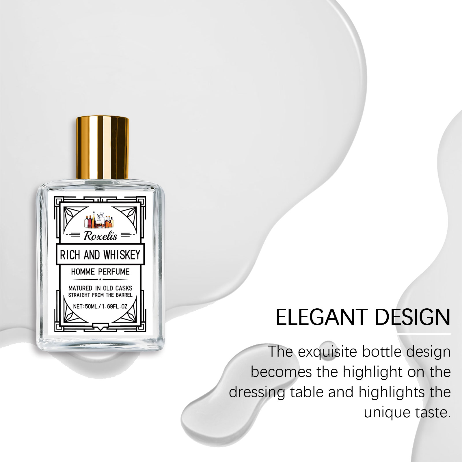 Roxelis 50ml Charm Whisky Parf - Perfume Fragrance Free avis et prix